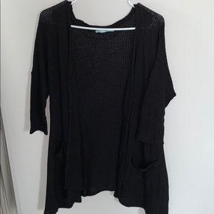 Maurices waffle knit cardigan